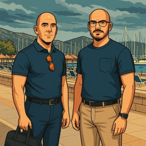 Christian Henle und Marco Schuler – Gründer von ThinKIQ, Experten für KI Telefonassistent und Kundensupport in der Schweiz