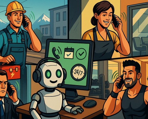 5 Vorteile eines KI Telefonassistenten für Schweizer KMU – ThinKIQ automatisiert Anrufe, Termine und Kundenservice rund um die Uhr