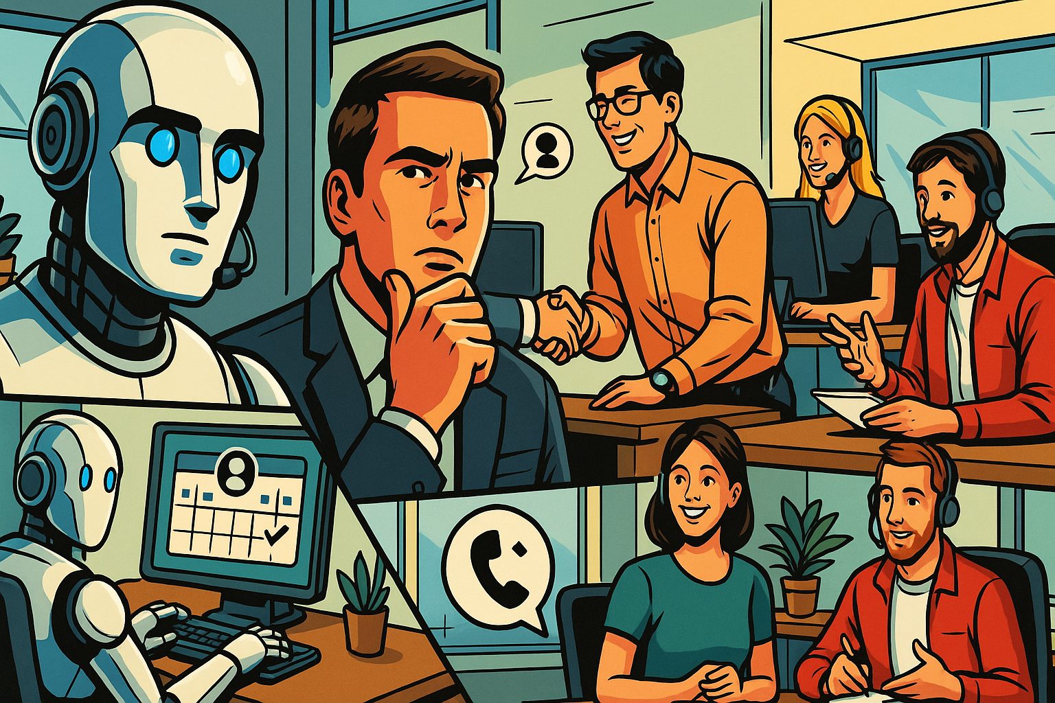 5 Irrtümer über KI Kundensupport – ThinKIQ zeigt, wie intelligente Telefon- und Chatlösungen Schweizer Unternehmen im Kundenservice wirklich unterstützen