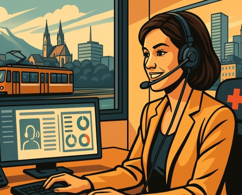 KI Kundensupport für Schweizer KMU – moderne Kundenbetreuung mit ThinKIQ Telefonassistent und digitaler Serviceautomatisierung