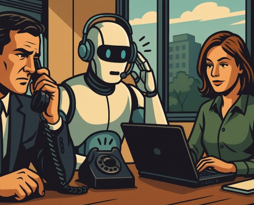 KI-Anrufannahme Schweiz – ThinKIQ unterstützt KMU mit automatisierter Telefonannahme, besserer Erreichbarkeit und effizientem Kundenservice