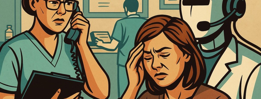 Case Study: KI Telefonassistent für Arztpraxen – ThinKIQ entlastet das Praxisteam, reduziert Wartezeiten und steigert die Patientenzufriedenheit in Schweizer Arztpraxen