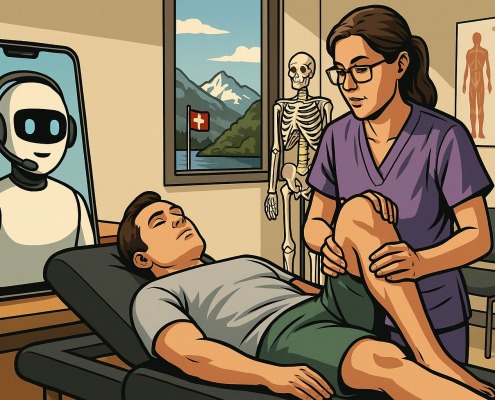 KI Telefonassistent für Physiotherapiepraxen – ThinKIQ Lösung für weniger Telefonstress und mehr Zeit für Patienten in der Schweiz