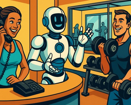 Voicebot Kundenservice für Fitnessstudios – ThinKIQ KI Telefonassistent verbessert Erreichbarkeit und steigert Mitgliederzahlen in Schweizer Fitnesscentern