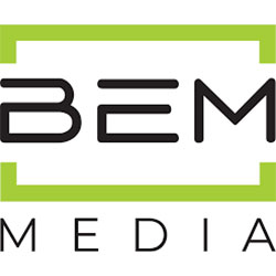 Logo der Referenzfirma BEM Media: Kunde von ThinKIQ
