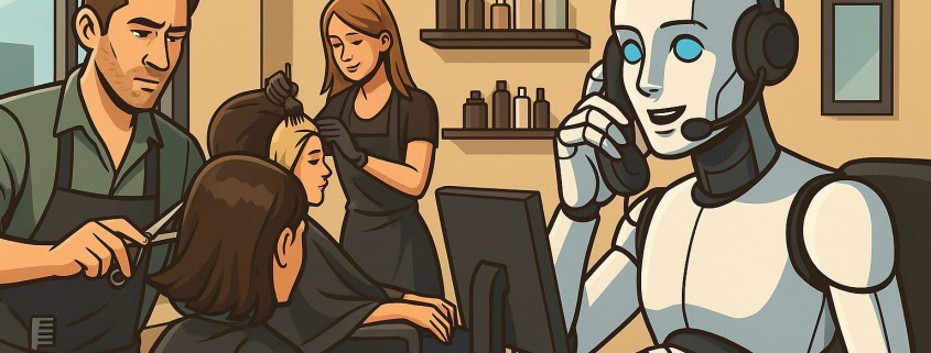 KI-Telefonassistent für Friseursalons – ThinKIQ übernimmt Anrufe, reduziert Stress im Salonalltag und sorgt für mehr Terminbuchungen