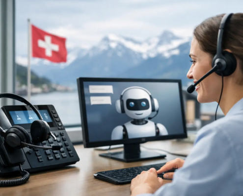 Beispiel automatisierte Servicehotline Schweiz