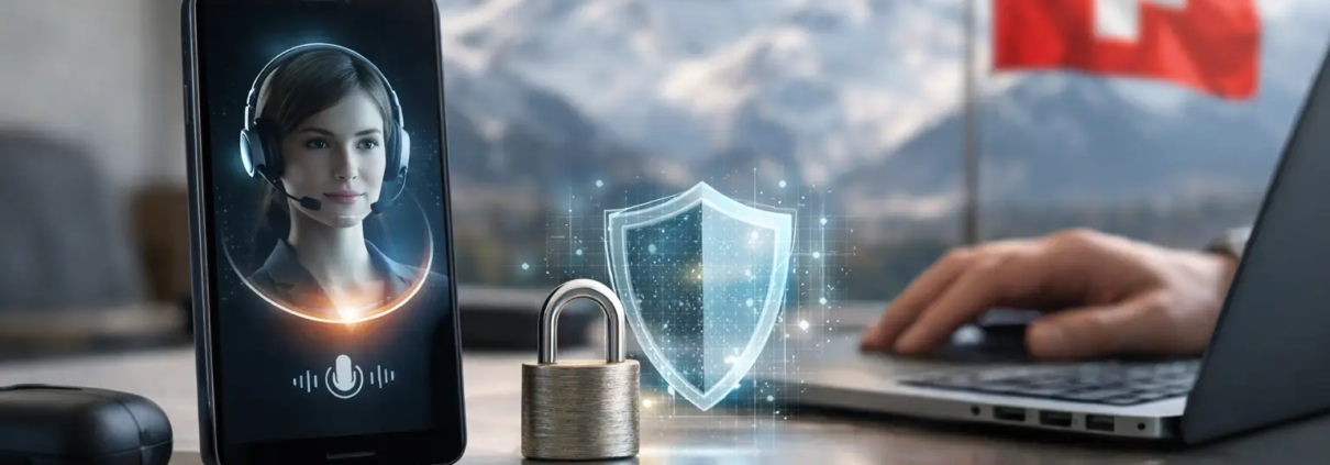 KI-Telefonassistent Datenschutz Schweiz