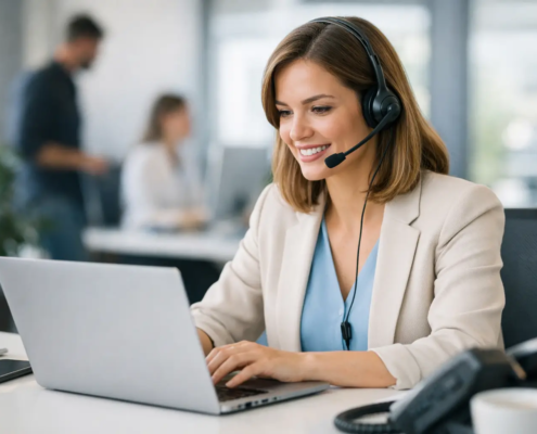 Virtuelle Telefonassistenz für Dienstleister
